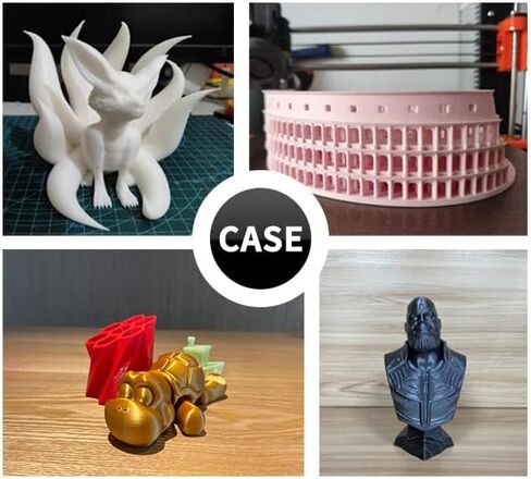 iBOSS Silk Candy Rainbow PLA+ Filament، 1 كجم طابعة ثلاثية الأبعاد PLA Plus Filament 1.75 مم+/ -0.02 مم، تغيير سريع للألوان كل 8 أمتار، مناسب لمعظم طابعات FDM (Silk Candy Rainbow) in Kuwait