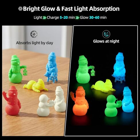 Inslogic Glow in the Dark Filament 1.75mm, 1kg (2.2lbs) Neatly Wound Luminous PLA 3D Printer Filament 1.75mm Dimensional Accuracy +/- 0.02mm, Prints Easily on Most FDM 3D Printers(Green) in Saudi Arabia