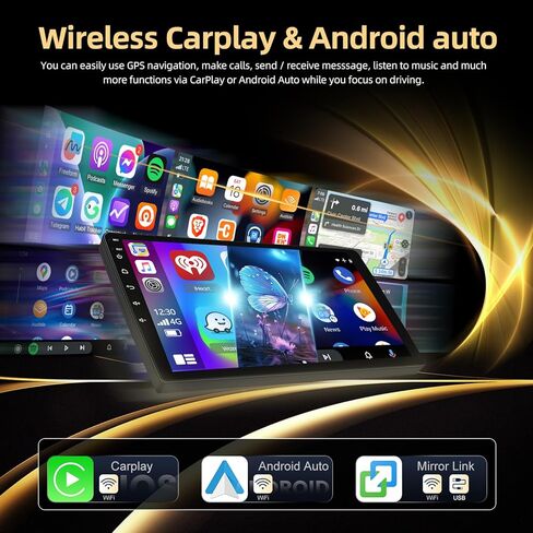 راديو Lexus RX300/RX330/RX350/RX400H 2004-2009 Android 13 - [2+64G] شاشة لمس عالية الدقة 9 بوصة لكزس ستيريو - تشغيل لاسلكي وAndroid Auto، GPS، WiFi، التحكم الصوتي + كاميرا احتياطية AHD + CANBUS in Saudi Arabia