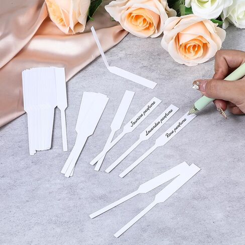 1000 Pieces Fragrance Strips Perfume Tester Strips Disposable White Blotter Essential Oils Paper Tester for Aromatherapy Testing Fragrances Scents,13 * 1.2 cm/5.1 * 0.5 Inches in Saudi Arabia