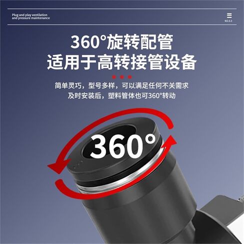 Tracheal Quick Connector Speed Control Switch Regulating Valve Throttle Pneumatic Adjustable Cylinder SL6/8/01/01/M510 1Pcs(白色SL12-03(经济款)) in Kuwait