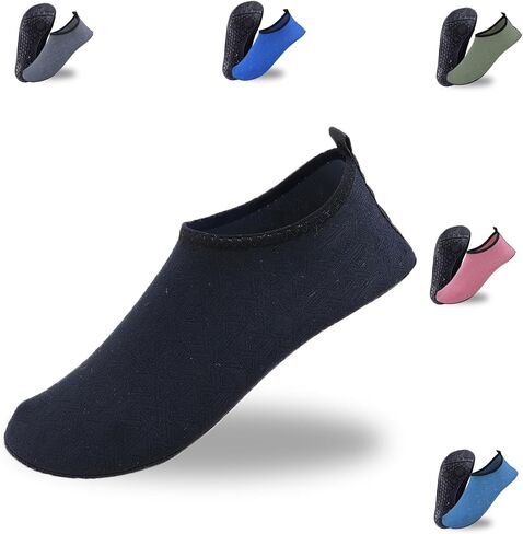 Water Shoes for Women Men Quick Draining Non-Slip Barefoot Aqua Socks for Beach Swim Surf Pool in Saudi Arabia