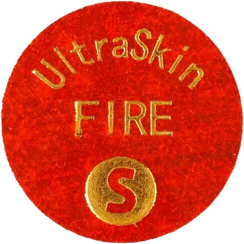 UltraSkin Fire Red Cue Tip Ultra Skin for Billiard & Pool Cues (Soft) - 14mm in Kuwait