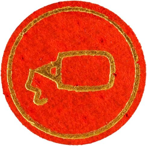 UltraSkin Fire Red Cue Tip Ultra Skin for Billiard & Pool Cues (Soft) - 14mm in Kuwait