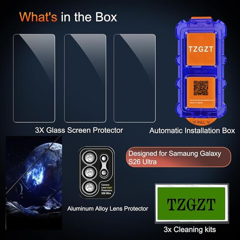 TZGZT [أطول متانة] حقيبة حمل للسفر لجهاز نينتندو سويتش 2 2025، حامل حزمة إكسسوارات كبيرة الحجم، 2 واقي شاشة، غطاء واقٍ صلب Estuche Funda مع 12 بطاقة ألعاب، أسود in Kuwait