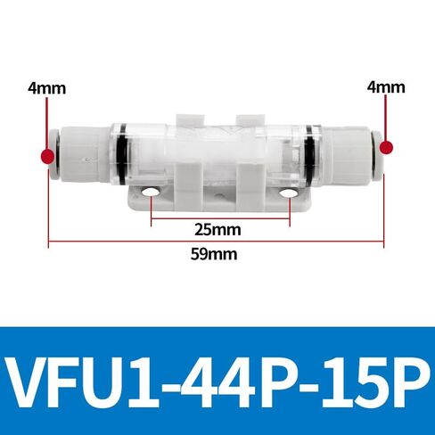 ZFC100-06B هوائي الضغط السلبي خط أنابيب الهواء فراغ تصفية 200-08B خرطوشة ZFC54-B الصغيرة 1 قطعة (VFU1-44P-15P 接管4mm) in Kuwait
