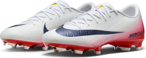 Nike Mercurial Vapor 16 Academy LV8 Multi-Ground Low-Top Soccer Cleats (University Red/Dark Obsidian) Size 7.5 in Saudi Arabia