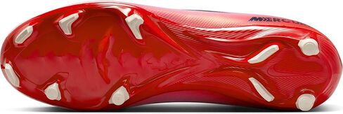Nike Mercurial Vapor 16 Academy LV8 Multi-Ground Low-Top Soccer Cleats (University Red/Dark Obsidian) Size 7.5 in Saudi Arabia