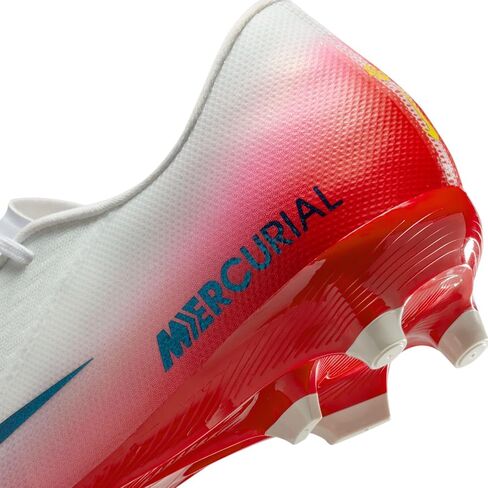 Nike Mercurial Vapor 16 Academy LV8 Multi-Ground Low-Top Soccer Cleats (University Red/Dark Obsidian) Size 7.5 in Saudi Arabia