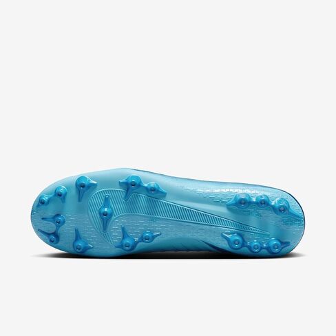 Nike Phantom Luna 2 Academy AG High-Top Soccer Cleats (FJ2585-400, Blue Fury/White) Size 10.5 in Saudi Arabia