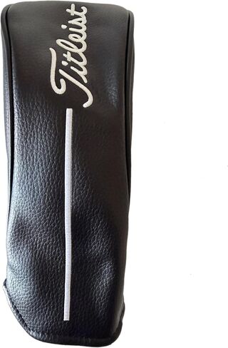 غطاء رأس Titleist Universal Hybrid Rescue مع علامة قابلة للتعديل، جلد أسود، يناسب جميع موديلات Titleist GT TSR TSi in Saudi Arabia
