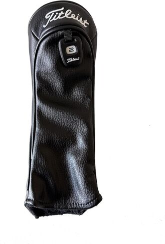 غطاء رأس Titleist Universal Hybrid Rescue مع علامة قابلة للتعديل، جلد أسود، يناسب جميع موديلات Titleist GT TSR TSi in Saudi Arabia