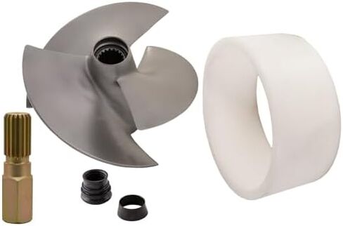 مجموعة المكره متوافقة مع Sea-Doo 1990-1991 GT/1992-1996 GTS/1992-1993 GTX/1988-1996 SP/1993-1996 SPI/1995 Sportster/1993-1996 Explorer (مجموعة مبيت من الألومنيوم) in Kuwait