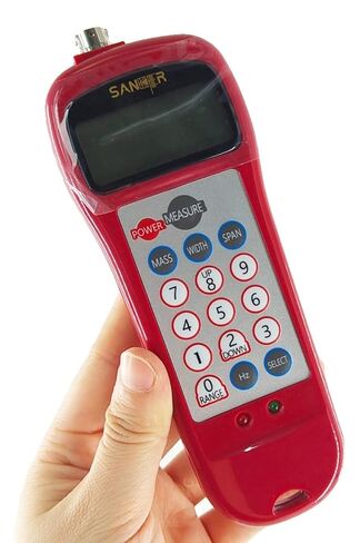 أداة قياس شد الحزام سونيك حزام التوتر متر مع نطاق التوتر 0.01 إلى 99900N نطاق التردد 10 هرتز إلى 5000 هرتز 500 مجموعة تخزين البيانات in Kuwait