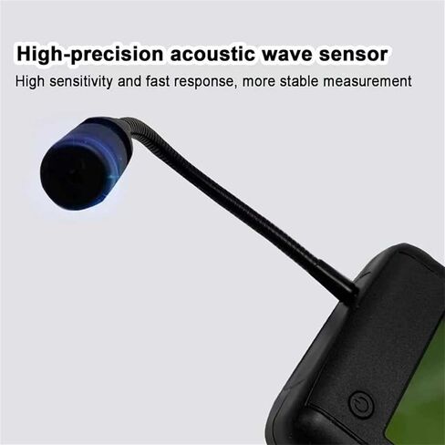 جهاز قياس شد الحزام الصوتي، مقياس شد الحزام الصوتي، مع شاشة LCD بإضاءة خلفية، نطاق التردد 10 هرتز - 680 هرتز، مسبار اتجاه قابل للتعديل، اكتشاف سريع، لأحزمة V متعددة الأضلاع in Kuwait