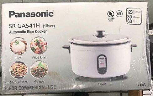 Panasonic SR-GA541H 30 cup Commercial Electric Rice Cooker and Warmer NSF in Saudi Arabia