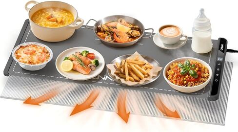 6 Temperature & 6 Timer Settings, Child Lock Safety, Fits More Dishes for Family Dinners and Parties in Saudi Arabia