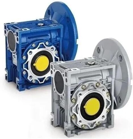 نسبة مخفض السرعة 5: 1-100:1 RV40 Worm Gear NMRV040 فتحة إدخال علبة التروس 9 مم 11 مم 1.4 سم لمحرك 60 وات - 370 وات (شفة 71b14، نسبة 60 إلى 1) in Kuwait