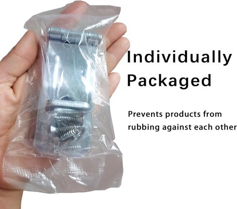 مزلاج أمان دوار مقاس 3-1/2 بوصة، قفل مزلاج بمشبك للباب مع مقبض ملتوي للسياج والبوابة والكابينة، 8 عبوات in Kuwait