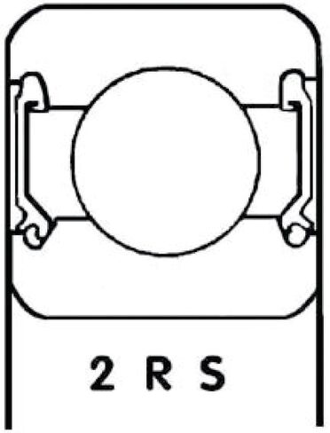 SKF 608-2RSH/C3 22 مم OD، عرض 7 مم، 8 ID، الخلوص الداخلي C3، مزدوج الختم، محمل كروي نصف قطري/عميق، تجويف دائري in Saudi Arabia