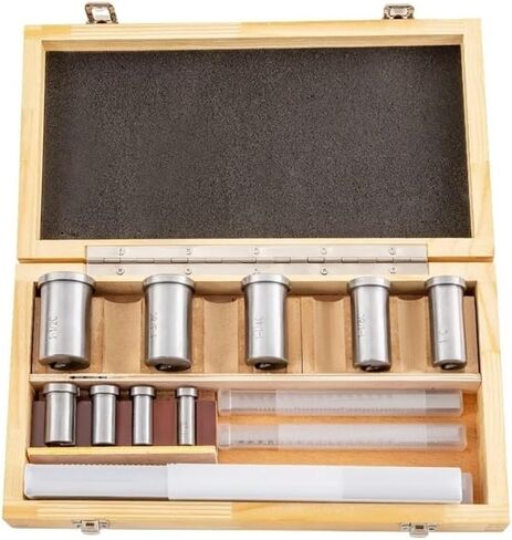 Keyway Broach Kit Keyway Broach Set,18Pcs Broach Set HSS Tool Metalworking Cut Tool Broaching Cuttering Bushing Shim Set in Saudi Arabia