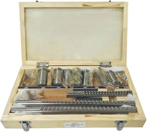 Push Type Keyway broaches 18pcs HSS Metric Keyway Broach Set 4mm 5mm 6mm 8mm Broaches 12-28 Cutting Broashing bushings in Saudi Arabia