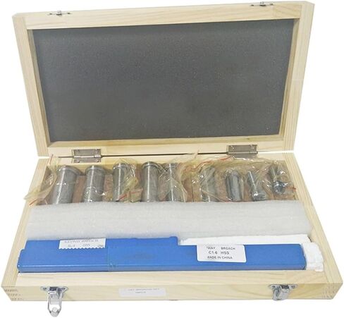 Push Type Keyway broaches 18pcs HSS Metric Keyway Broach Set 4mm 5mm 6mm 8mm Broaches 12-28 Cutting Broashing bushings in Saudi Arabia