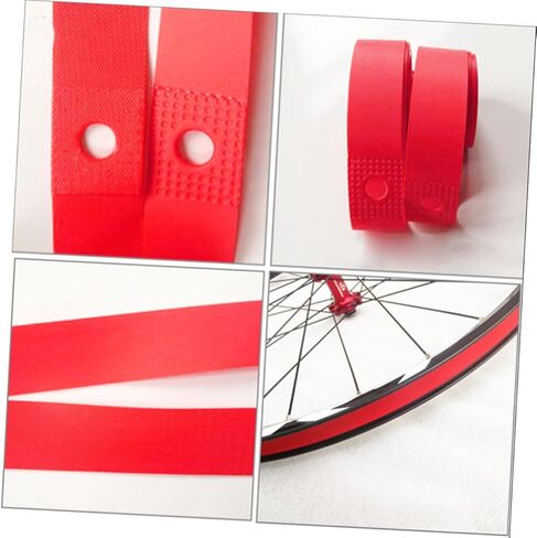 BESPORTBLE 2 Pcs Bicycle Tire Linner Tires Protector Rim Strap Inner Tube Rim Tape for Road Bike 26 Inch x 18mm in Saudi Arabia