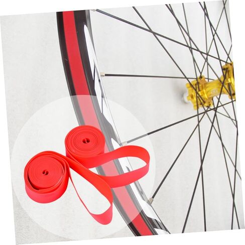 BESPORTBLE 2 Pcs Bicycle Tire Linner Tires Protector Rim Strap Inner Tube Rim Tape for Road Bike 26 Inch x 18mm in Saudi Arabia