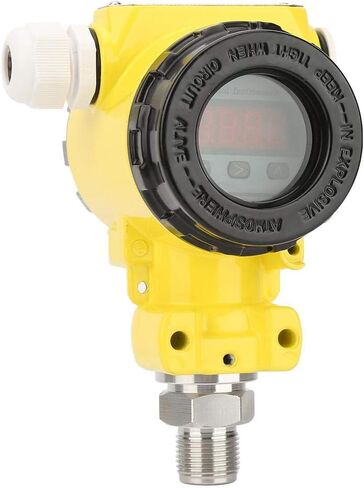 محول الضغط الصناعي، نطاق 0-100 ميجا باسكال، 4-20 مللي أمبير LCD رقمي مقاوم للانفجار، الضغط، ±0.5% محول مستشعر FS(量程0~1.6Mpa) in Kuwait