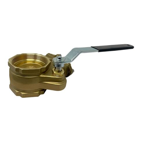 Gloxco 4" Brass Lever Gate Valve, 4" Female NPT x 4" Female NPT in Kuwait