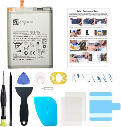 بطارية EB-BS711ABY جديدة متوافقة مع هاتف Galaxy S23 FE SM-S711 B/U/U1/W/E، مع تعليمات ومجموعة أدوات DIY in Kuwait