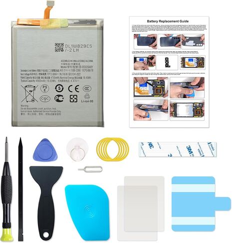 بطارية EB-BS711ABY جديدة متوافقة مع هاتف Galaxy S23 FE SM-S711 B/U/U1/W/E، مع تعليمات ومجموعة أدوات DIY in Kuwait