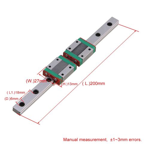 BQLZR 20 سم فضي MGN12C محمل فولاذي خطي منزلق دليل خطي in Kuwait