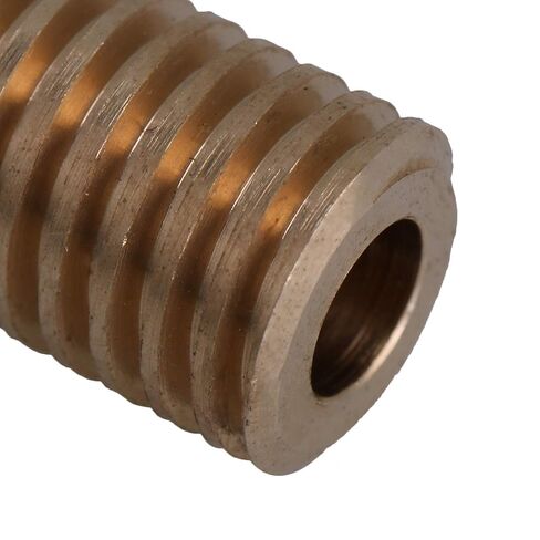 BQLZR 2x9.7x5MM Yellow 0.5 Modulus 5MM Hole Diameter Brass Turbine Gear Shaft for Drive Gear Box Turbine W in Kuwait