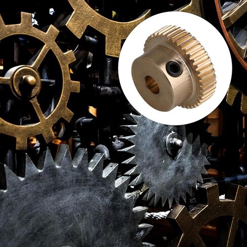 BQLZR 12x21x5 مللي متر أصفر 0.5 معامل 21 مللي متر القطر الخارجي 40 Teech عجلة تروس توربينات نحاسية in Kuwait