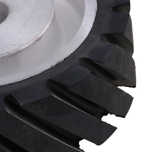 BQLZR 15 × 5 × 2.5 سم مطاط مسنن أسود فضي in Kuwait