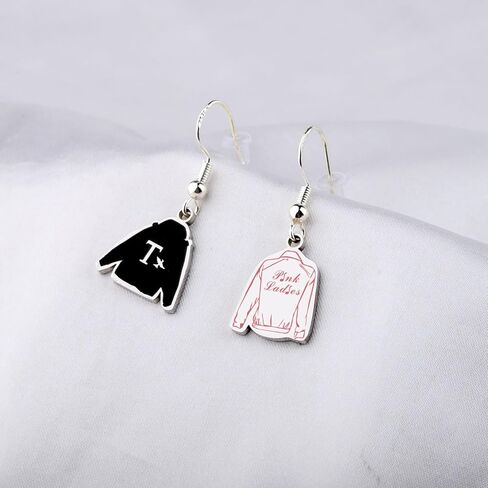 KEYCHIN Danny Musical Earrings Danny And Sandy Fans Gifts T Bird Pink Lady Jewelry Earrings Musical Merchandise in Saudi Arabia