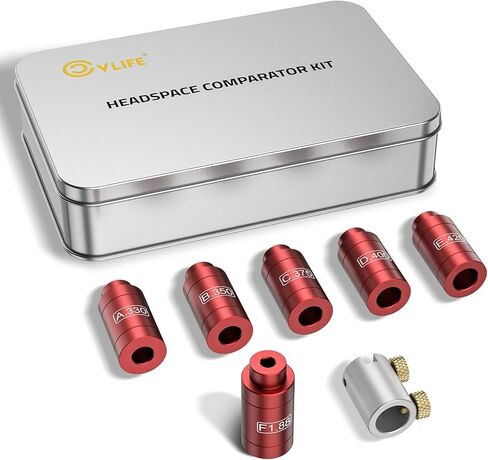 مجموعة مقارنة مساحة الرأس وعمق الجلوس من CVLIFE مع 14 إدراجًا و6 البطانات، ومجموعة قياس مساحة الرأس مصممة للقياس الدقيق، ومجموعة جلبة مساحة الرأس مع صندوق من القصدير، ومجموعة إعادة التحميل من الألومنيوم in Kuwait