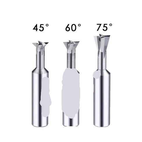 Carbide Dovetail Milling Cutter CNC Tool 30 45 60 75 90 120 Degree Tungsten Steel Machining Tool(3mm,60 Degree) in Saudi Arabia