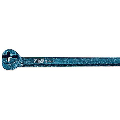 Thomas & Betts TY528M-PDT TR Detectable Cable Tie, Polypropylene, 60 lb., 13", 30 lb., 14", Blue (Pack of 100) in Saudi Arabia