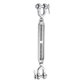 1/4 Turnbuckle Heavy Duty 304 Stainless Steel Turnbuckle Tensioner, 1600 lbs Working Load Limit, Jaw and Jaw Turnbuckles for Cables Wire Shade Sail Deck Ground Anchor in Saudi Arabia