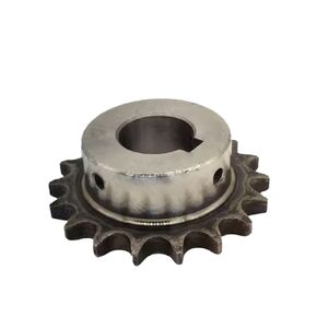 ترس ترس محرك فولاذي شديد التحمل 12 أسنان 08B عجلة محرك صناعية عجلة ضرس سلسلة فولاذية تروس Keyway تتحمل 12-25 مم (15 مم (Keyway 5 مم)) in Kuwait