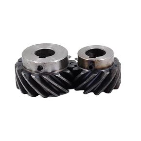 ترس ترس محرك فولاذي شديد التحمل 1Mod 15 أسنان محرك تروس حلزوني يسار ويمين متداخل بفتحة 8/10 مم (1 متر 15 أسنان 12 مم - 1 قطعة يد يسرى) in Kuwait