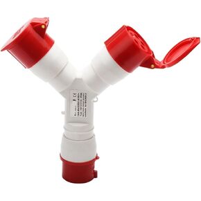 One-to-two industrial socket 5X16A two-way aviation and socket waterproof IP44 1015-2 in Kuwait