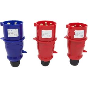 1 PCS nylon waterproof aviation industry and socket 3 cores 4 cores 5 cores 16A/32A(5 core 16A plug) in Kuwait