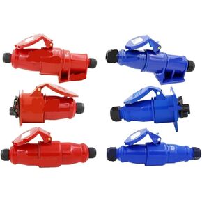 1 PCS waterproof industrial and socket 3-core 4-core 5-core 16A/32A male and female package(4 core 32A connector set) in Kuwait