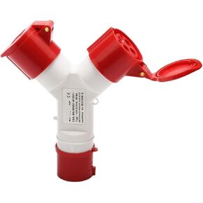 One-to-two industrial socket 4X16A two-way aviation and socket waterproof IP44 1014-2 in Kuwait