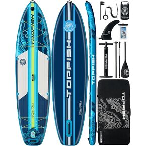 11'6x35'' Extra Wide Inflatable Paddle Boards, Ultra-Stable High Capacity SUP of 450lb/3People, Stand Up Paddle Board for Adults w/Camera Mount, 9Accessories Kit, Shoulder Strap, 100L Backpack in Saudi Arabia