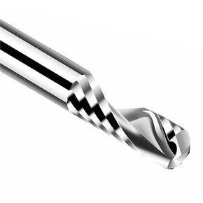 1PC 3.175mm Router bits for Acrylic MDF PVC End Mill Tools Fresas Single Flute Sprial Carbide Milling Cutter(3.175X2X6X38) in Saudi Arabia